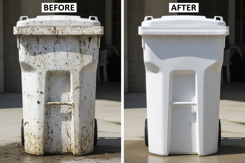 Trash Bin Cleaning