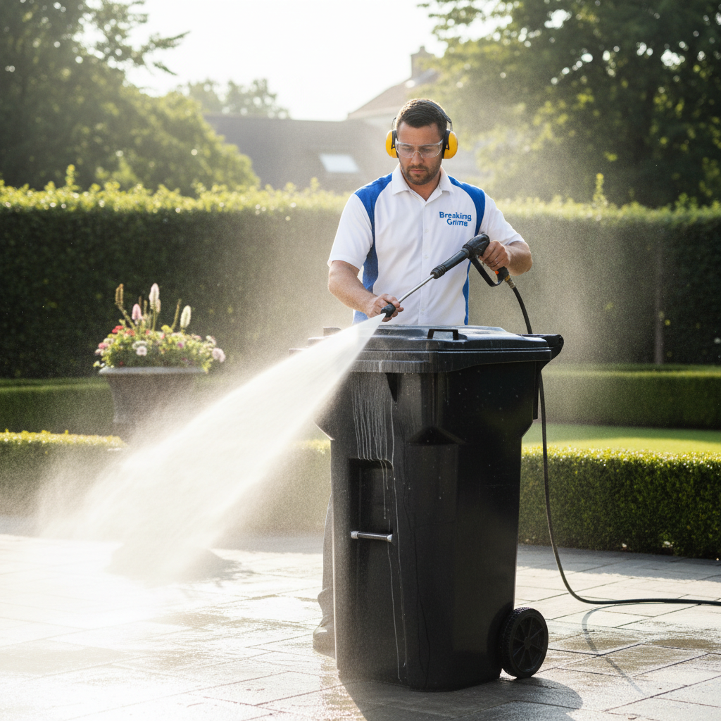 Trash Bin Cleaning – Square
